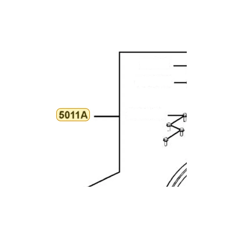5011A-ABA5-E20 FRAME ASSY — diagram cutout