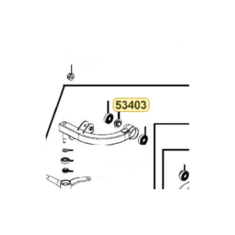 53403-LBE1-920 DIST COLLAR, SWING — diagram cutout