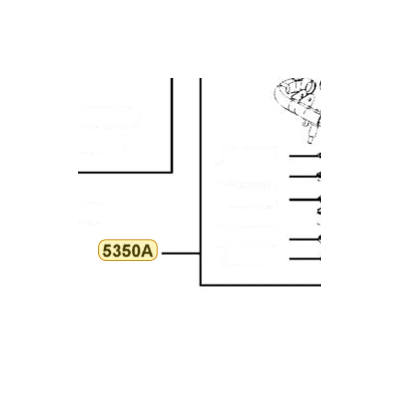 5350A-ABA5-M30 ARM ASSY L SWING — diagram cutout