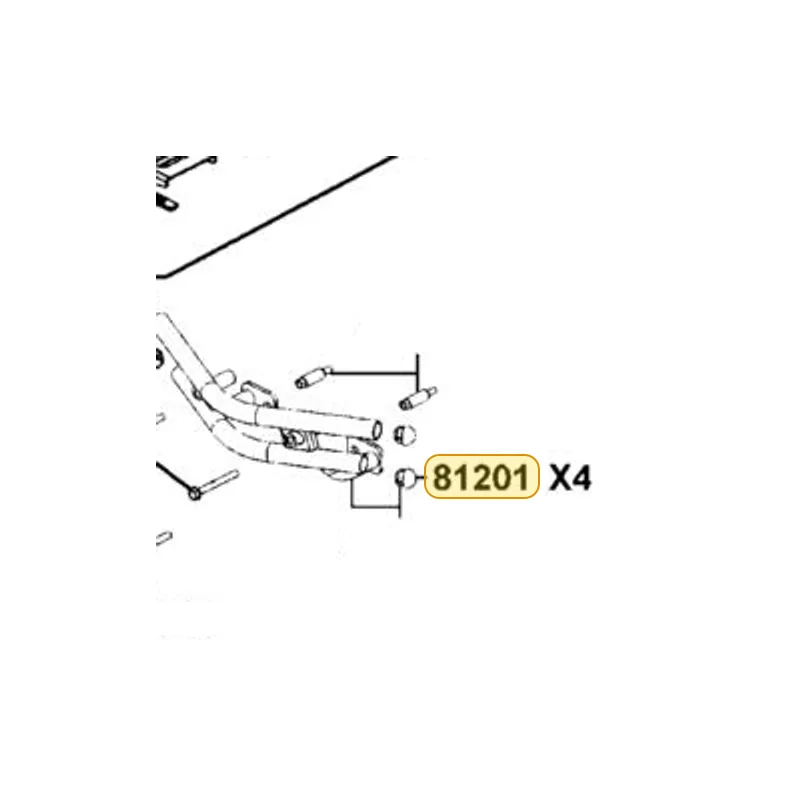 81201-ABA5-E20 CAP RR GRIP END — diagram cutout