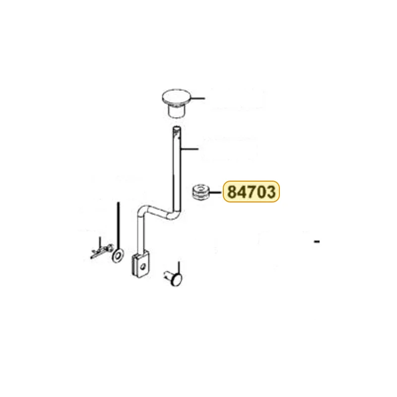 84703-LBE1-900 RUBBER.TAIL LIGHT — diagram cutout