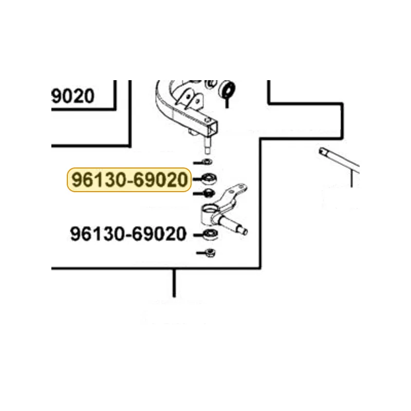 96130-69020-00 BEARING 6902 ZZ — diagram cutout