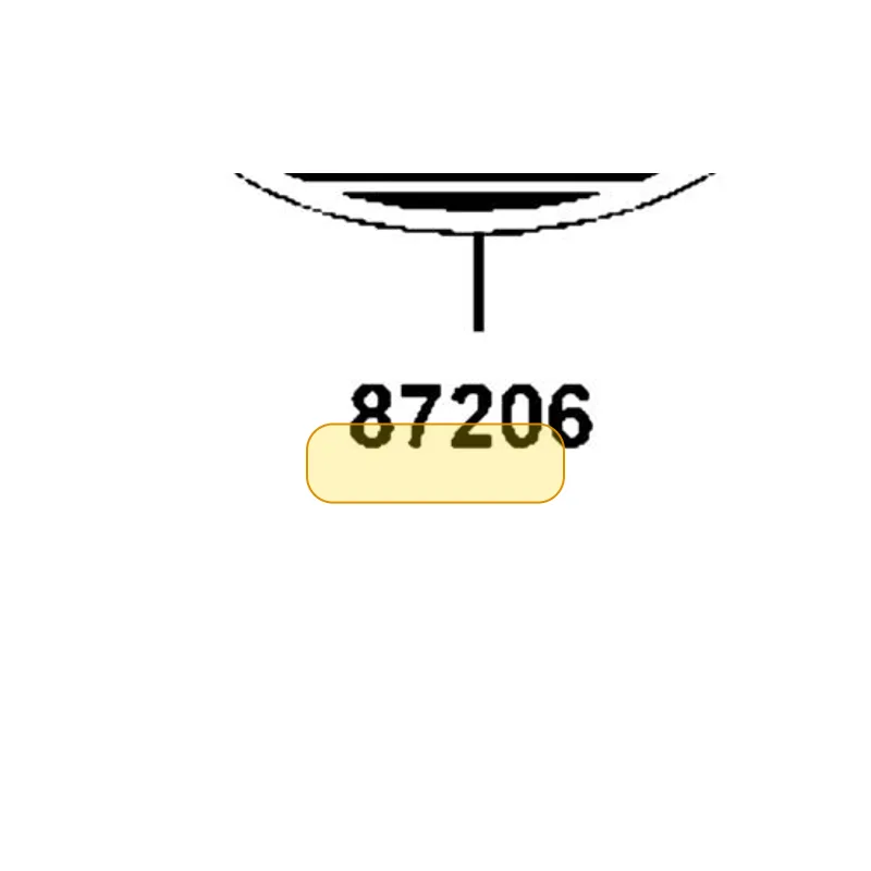 87206-ABA5-M30-T01 EMB MARK SNS — diagram cutout