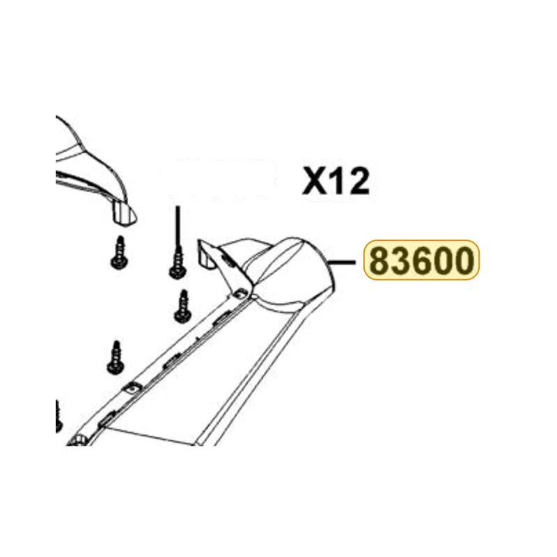 83600-ABA5-E00-X4P REAR BODY PANEL- MAXER- FLAME ORANGE — diagram cutout