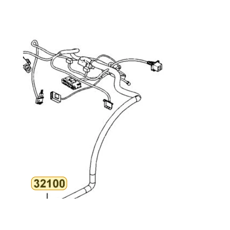 32100-ABA5-M30 HARNESS WIRE — diagram cutout