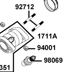 1711A-LEC1-E00 PIPE ASSY INLET — diagram cutout