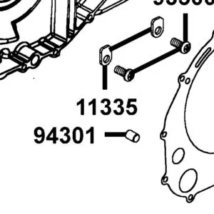 11335-PWB1-900 RETAINER BEARING — diagram cutout
