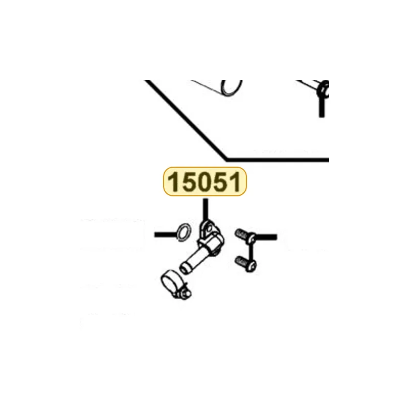 15051-PWB1-900 FITTING OIL — diagram cutout