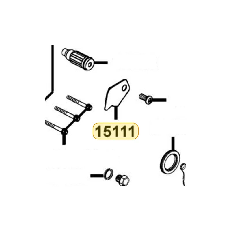 15111-PWB1-900 PLATE OIL GUIDE LEFT — diagram cutout