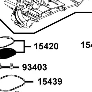 15420-PWB1-900 STRAINER OIL — diagram cutout