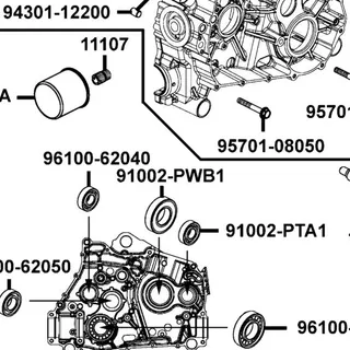 91002-PWB1-90A BRG BALL RADIL 6207LUAC3 — diagram cutout