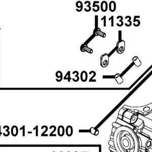 94302-KKE5-E00 D12 DOWEL PIN R/L CASE — diagram cutout