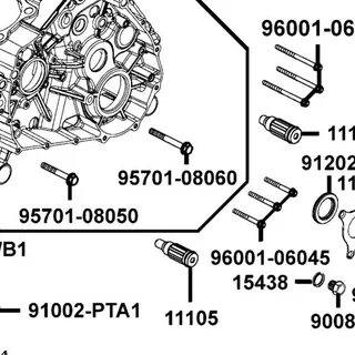 95701-08060-06 BOLT FLANGE 8X60 — diagram cutout