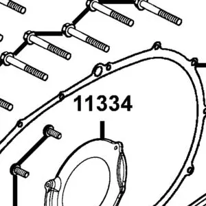 11334-PWB1-900 PLATE AIR INTAKE — diagram cutout