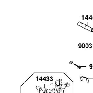 14323-PWB1-900 C-RING CAM RETAINER — diagram cutout