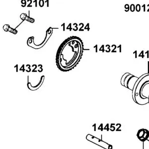14324-PWB1-900 WASHER LOCK CAMSHAFT