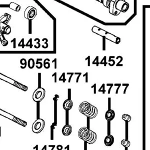 14771-PWB1-900 RETAINER UPPER SPRING — diagram cutout