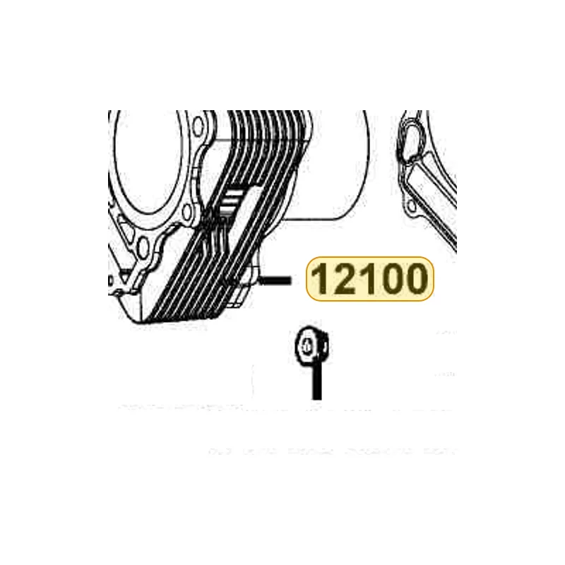 12100-PWB1-900 CYLINDER COMP — diagram cutout