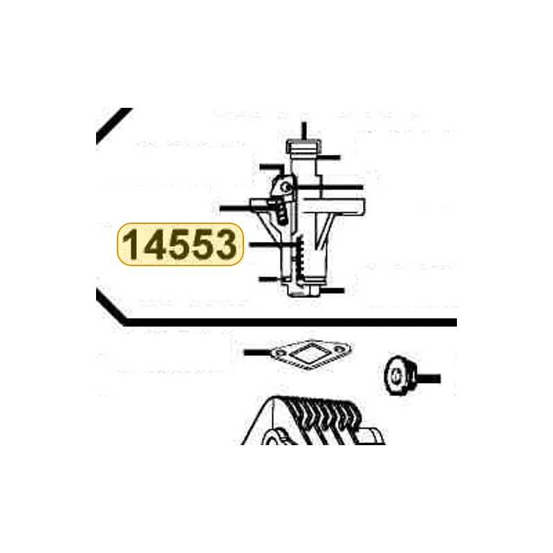 14553-LBA2-E00 SPRING CAM CHAIN ADJUSTER — diagram cutout