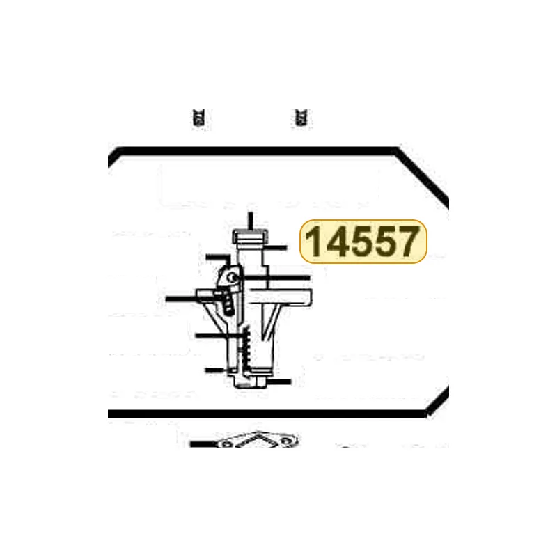 14557-LBA2-E00 PLUNGER ADJUSTER — diagram cutout