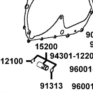 15200-PWB1-900 OIL RELIEF VALVE ASSY — diagram cutout