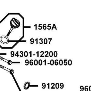 1565A-PWB1-900 GAUGE ASSY OIL LEVEL — diagram cutout