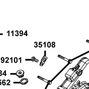 35108-PWB1-900 STAY B ACG STATOR — diagram cutout