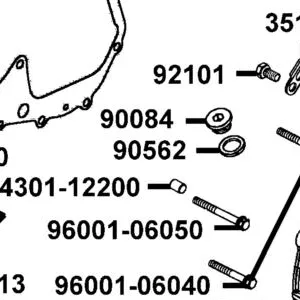 90562-PWB1-900 WASHER 16X22X2 — diagram cutout