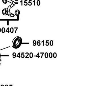 96150-PWB1-90B BEARING CONRAD S/R(16005) — diagram cutout