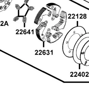 22631-PWB1-900 WEIGHT COMP PRIMARY CLUTCH — diagram cutout