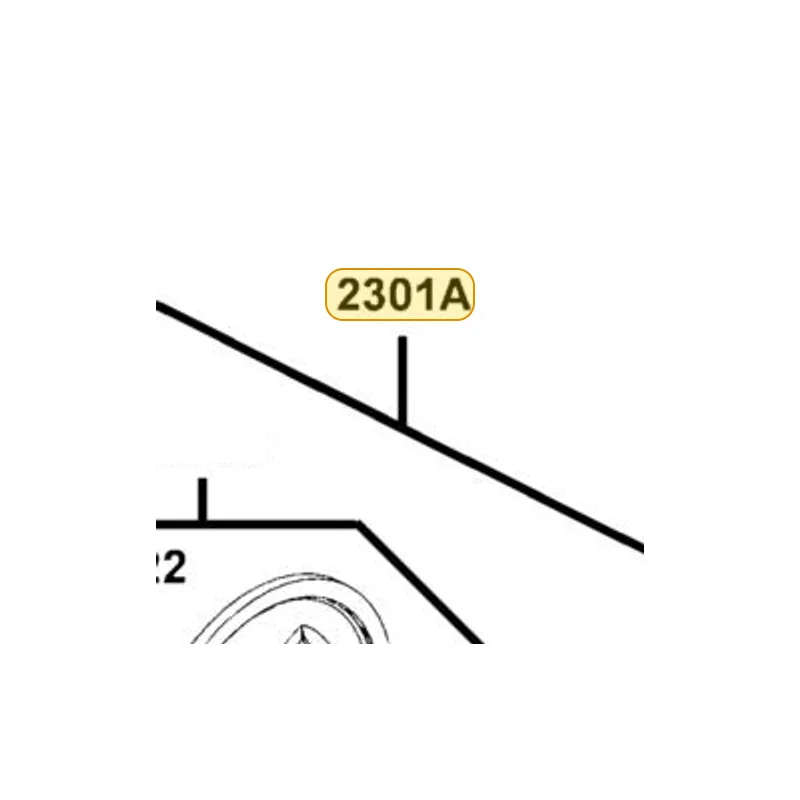 2301A-PWB1-800 PULLEY SUB ASSY DRIVEN — diagram cutout