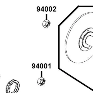 94002-PWB1-900 NUT FLANGE 16MM — diagram cutout