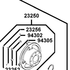 94302-06025 PIN CAM ROLLER — diagram cutout
