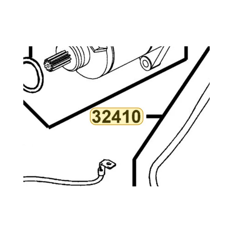 32410-LGN5-E00 CABLE STARTER MOTOR — diagram cutout