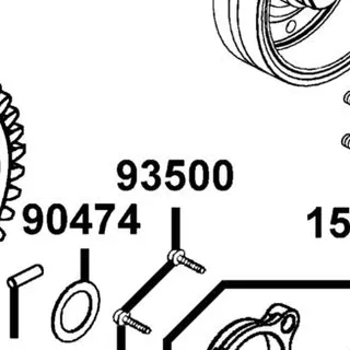 93500-06025-0FN SCREW PAN 6X25 — diagram cutout