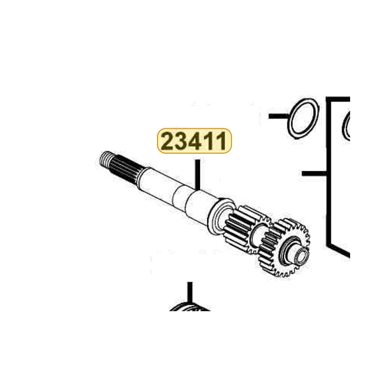 23411-PWB1-900 SHAFT DRIVE — diagram cutout
