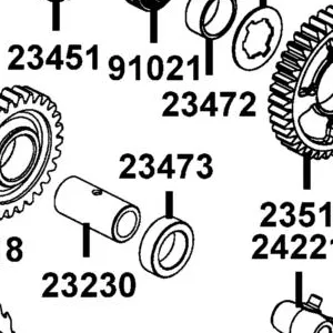 23473-PWB1-900 COLLAR 20X30X9.5 — diagram cutout