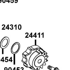 24411-PWB1-900 GEAR DRUM SHIFT — diagram cutout