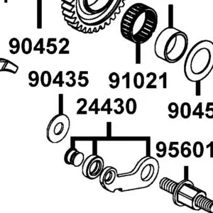 24430-PWB1-900 STOPPER COMP DRUM — diagram cutout