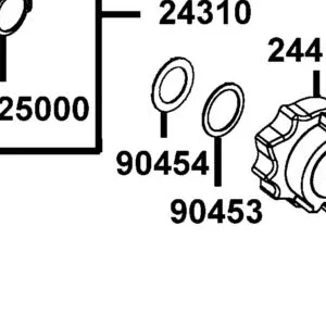 90454-KED9-900 WASHER THRUST 20*1 — diagram cutout