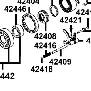 42416-LFA5-900 SPRING RETURN 4WD — diagram cutout