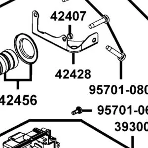 42428-LFA5-900 BRACKET ACTUATOR WELDT — diagram cutout