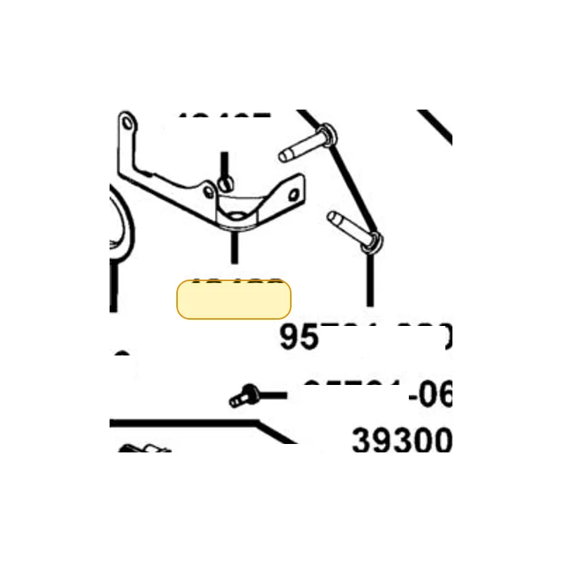 42428-PWB1-900 BRACKET ACTUATOR-WELDMENT — diagram cutout