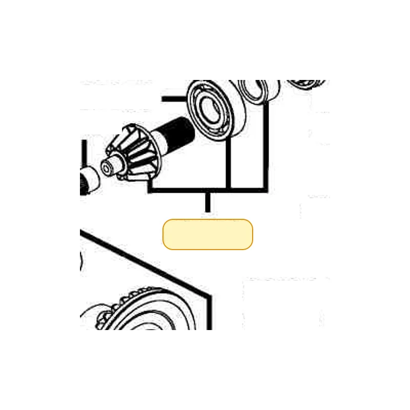 42442-PWB1-900 PINION(10 TOOTH)-ASSEMBLY — diagram cutout