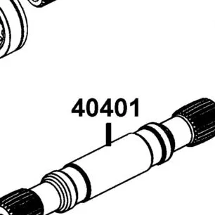 40401-PWB1-900 SHAFT PROPELLER FRONT — diagram cutout