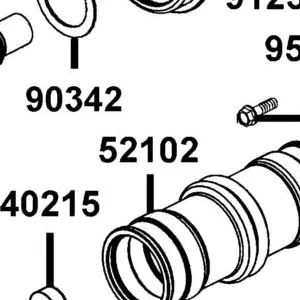 52102-PWB1-900 BOOT COUPLER-FRONT — diagram cutout