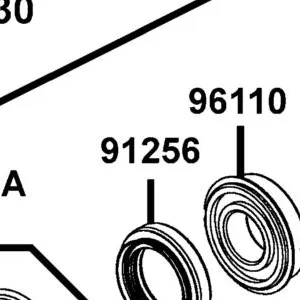 91256-PWB1-900 OIL SEAL 34X52X9 — diagram cutout