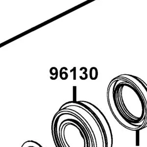 96130-PWB1-900 BEARING BALL D/R 25X52X20.6 — diagram cutout