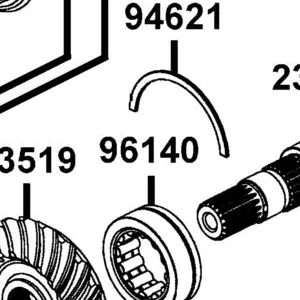 96140-PWB1-900 BRG ROLLER 30X50X17 — diagram cutout
