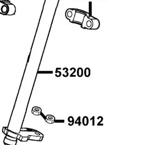 53200-LBA7-E00 STEM COMP STEERING — diagram cutout